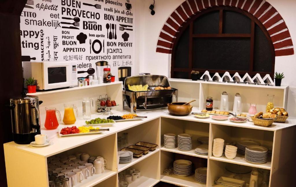 ホテル Casa Bonita Colonial カハマルカ エクステリア 写真
